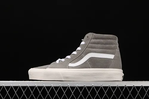 All categories Vans Vans series Vans Hi Vans high-top Vans SK8-Hi Pig Suede Vans classic series Meranti gray high-top casual sneakers VN0A4BV618P